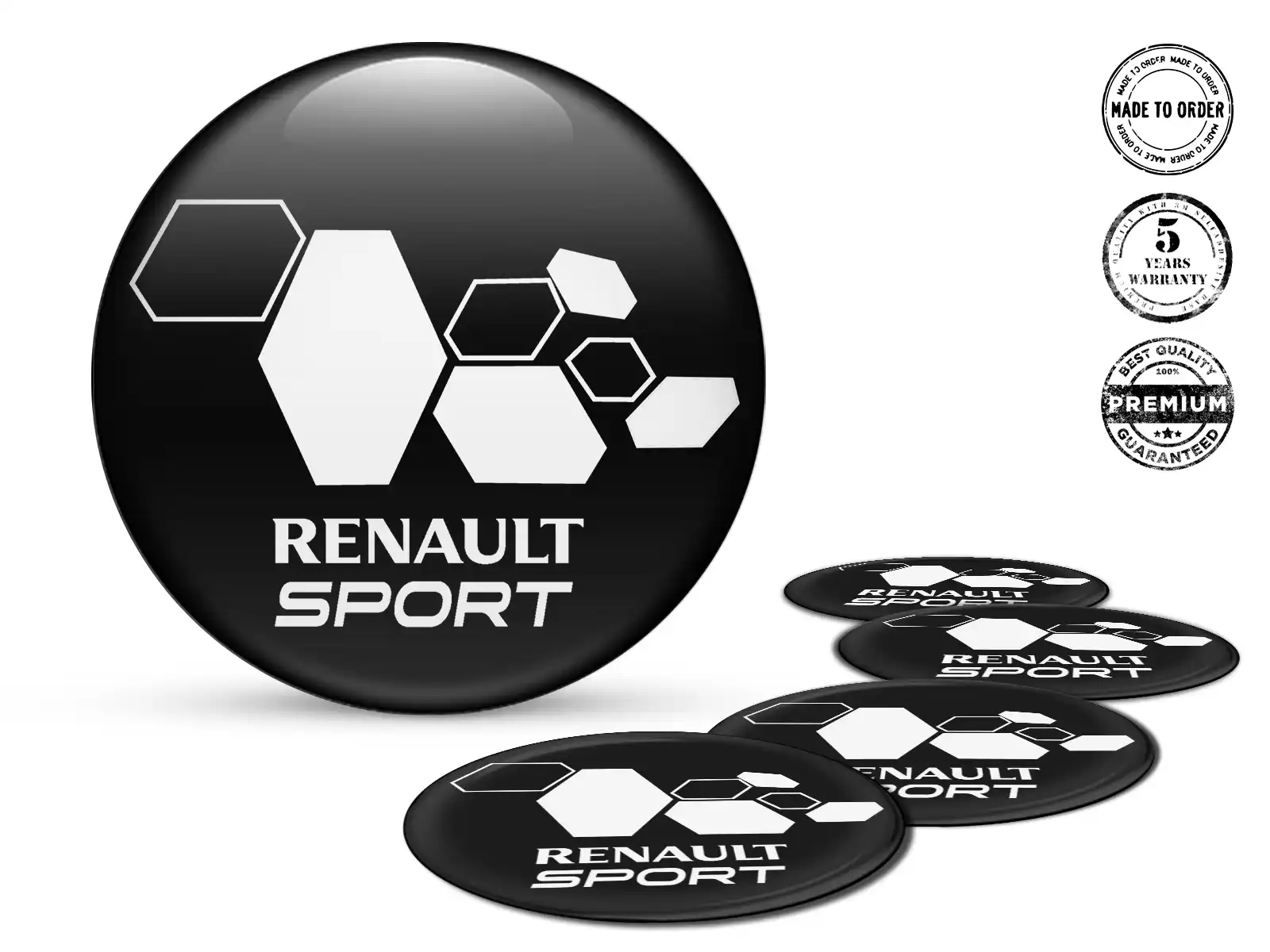 Renault Silikonsticker Ausgabe Premium Felgendekoration